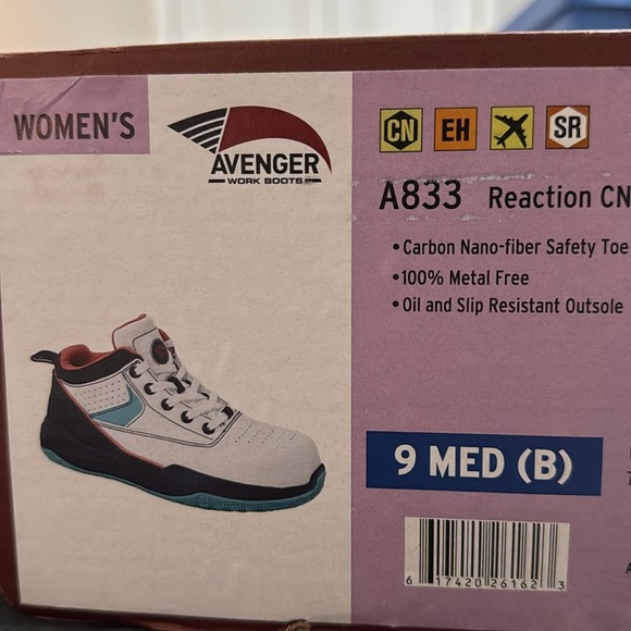 Avenger Reaction Women’s Work Boots – Size 7.5 – ASTM Rated | NEW! - Picture 14 of 14